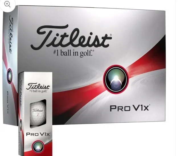 BNIB 2024 Model Titleist Pro V1x Golf Balls One Dozen