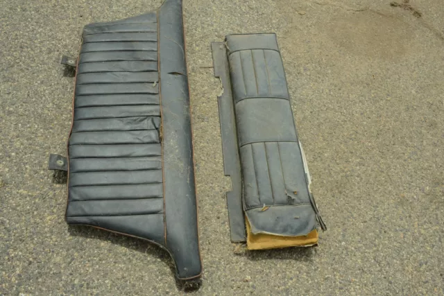 Mg Mgb Mgbgt Factory Rear Seat Bottom Pad And Rear Pad For Restoration 3