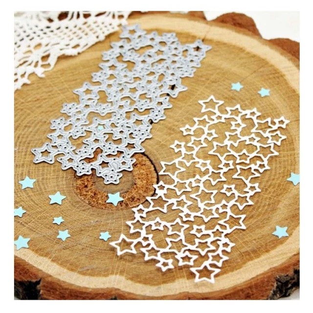 BENECREAT 2pcs Moon Embossing Cutting Dies Metal Star Bat Die Cuts Embossing Stencils Template For Paper Card Making Decoration DIY Scrapbooking Album Craft Decor, 0.8mm Thick - View #11