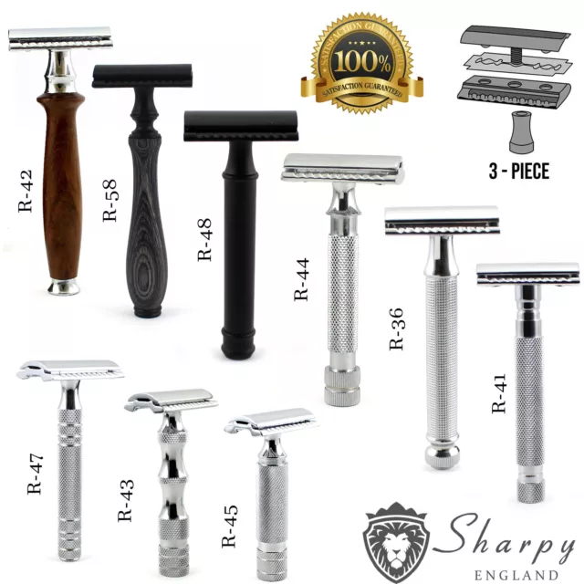 Classic Shaving Double Edge De Safety Razor Vintage Shaver For Men