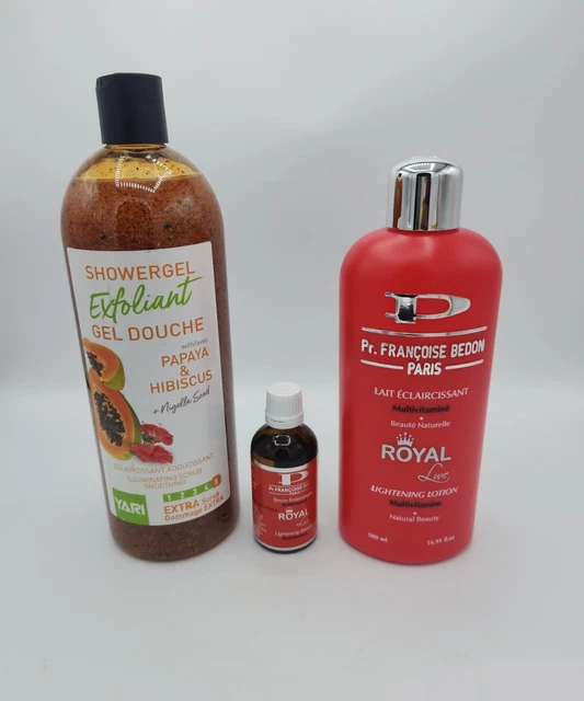 Lait éclaircissant Réparateur Françoise Bebon - Soin Hydratant Et Nourrissant à La Carotte, 500 Ml
