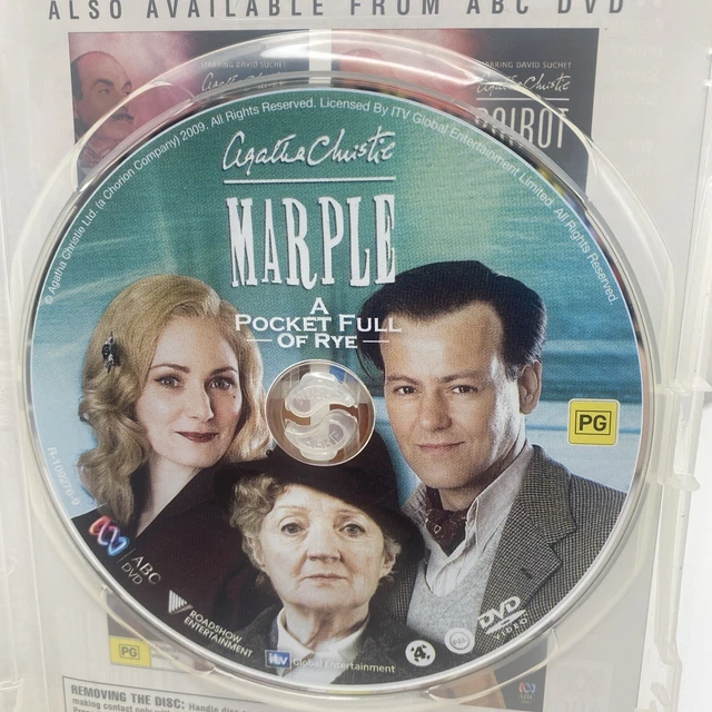 AGATHA CHRISTIE'S MISS Marple - A Pocketful of Rye (DVD, 1985) Region 4 ...
