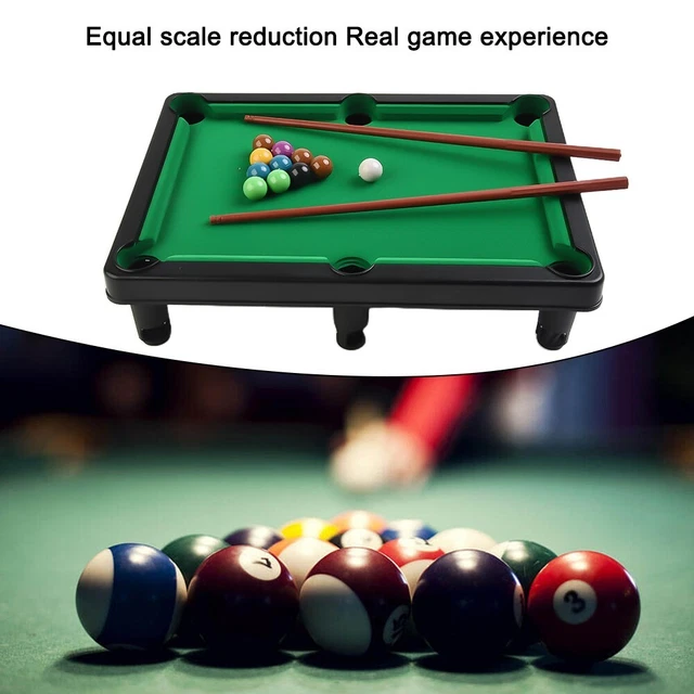 Table de billard petite taille pour enfants et adultes divertissement intérieur