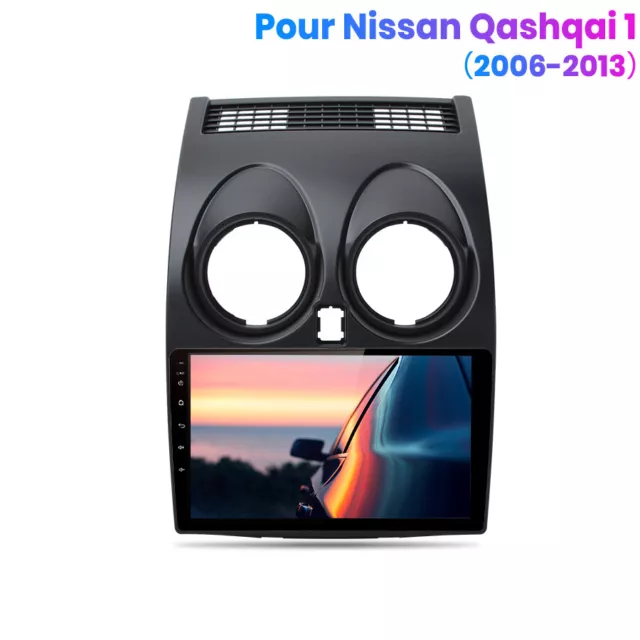 Pour Nissan Qashqai J10 2006-2013 9" Android Autoradio GPS Navigator BT DAB WIFI