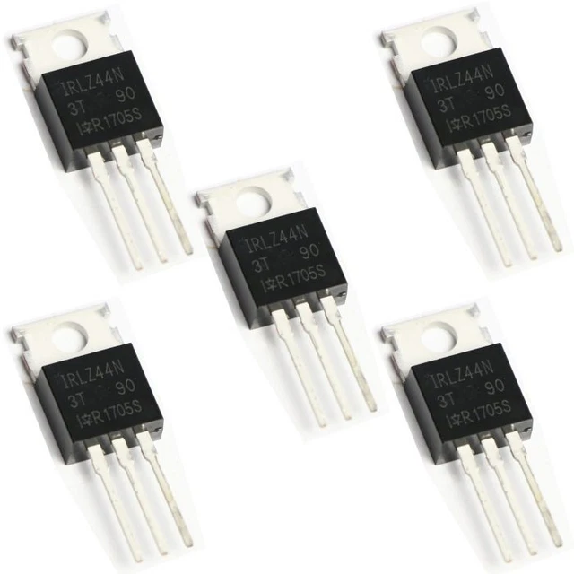 Transistor MOSFET IRLZ44N - 55V 47A TO-220AB - Foto 7