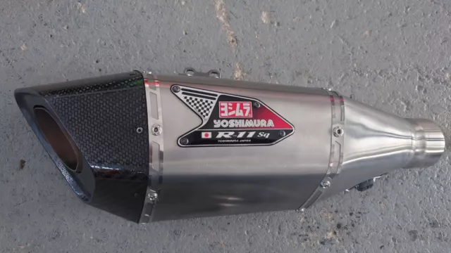 Yoshimura R-11 sq GSXR 1000 R Exhaust Slip On 55mm Immaculate condition L7 - M4