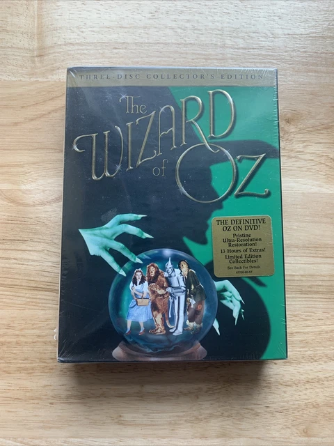 The Wizard of Oz - 1939 (DVD, 2005, 3-Disc Set, Collector’s Edition) New Sealed