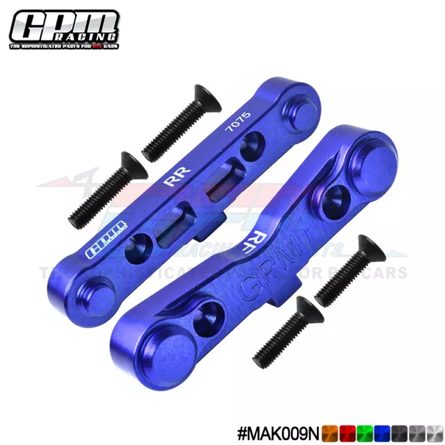 GPM Alu 7075 Rear Lower Suspension Mount For ARRMA Kraton Infraction Limitless