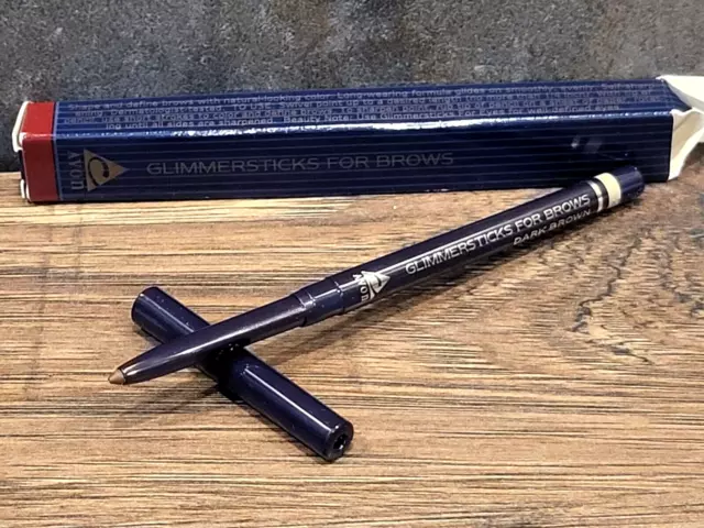 Avon Glimmersticks for Brows ~ Dark Brown ~ full size brow definer, NIB