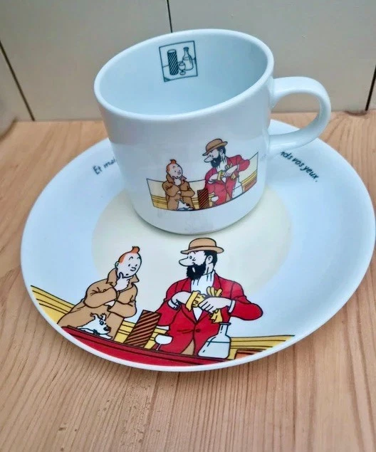 ASSIETTE ET TASSE Tintin EUR 50,00 - FR