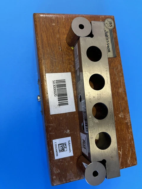 6CC   Brown & Sharpe 5” Sine bar with box