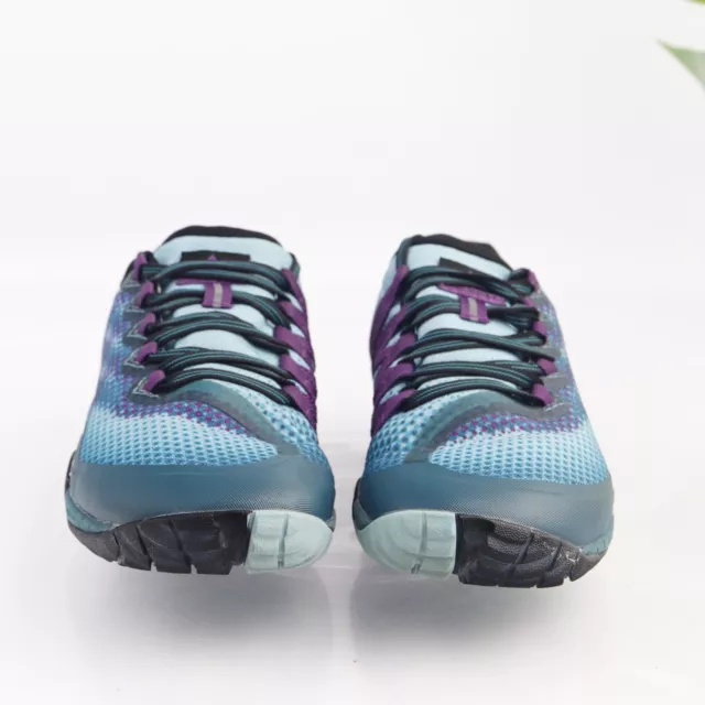 Merrell Women's Trail Glove4 Trail Running Shoe Size 9.5 Blue Minimalist Shoe 3