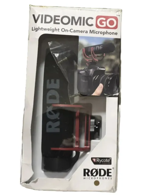 Rode Videomic Go Lightweight On Camera Microphone