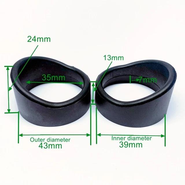 36-42mm Large Rubber Eye Guard Eyepiece Cup Cover Eyeshield Microscope Telescope