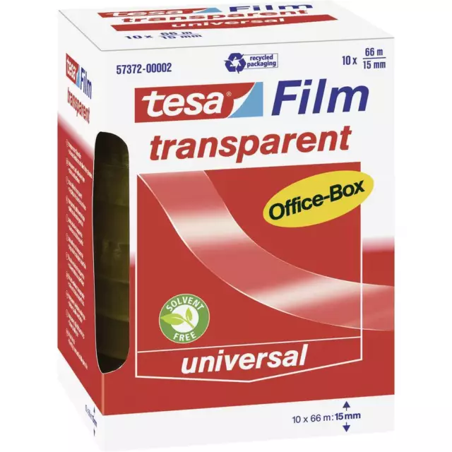 tesa OFFICE-BOX 57372-00002-01 Nastro adesivo tesafilm Trasparente (L x L) 66 m