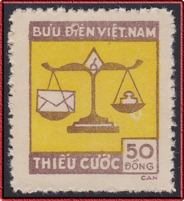 Vietnam Des Nord Steuer N° 1 ( ) , 1955 North Vietnam Porto Due J14 MNH Ngai
