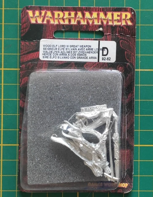 Orion Roi Des Forêts – Elfe Sylvain – Metal Warhammer OOP – Figurine Peinte