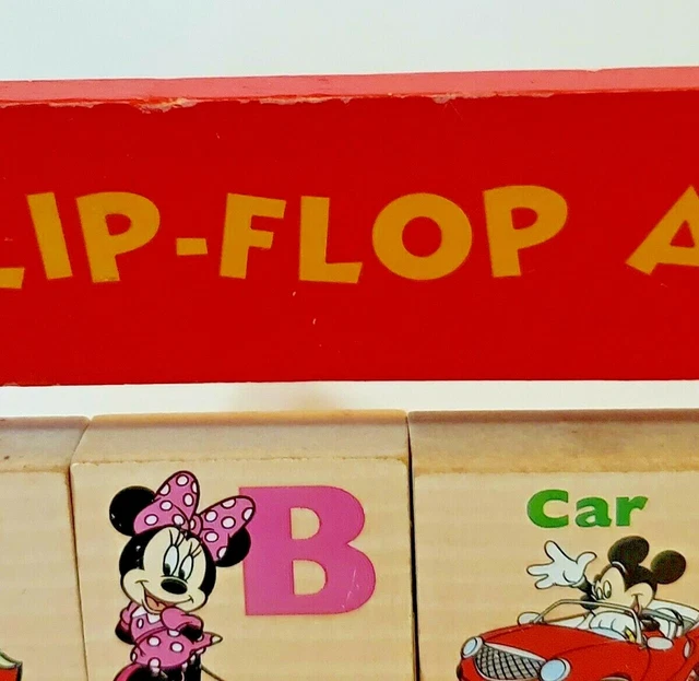 Mickey Mouse Clubhouse Flip Flop Alphabet Blocks Disn vrogue.co