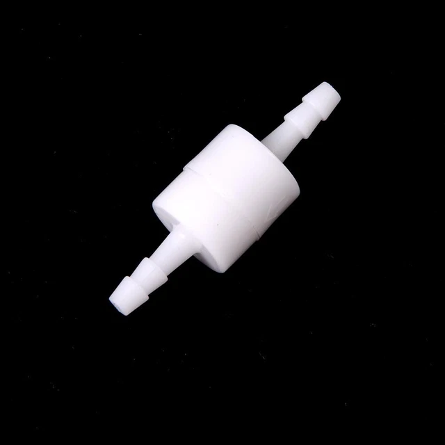 4mm 3/20" Plastic One Way Inline Check Valve for Fuel Diesel Gas Liquid Air.pj