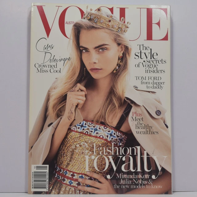 VOGUE AUSTRALIA MAGAZINE October 2013 Cara Delevingne Julia Nobis