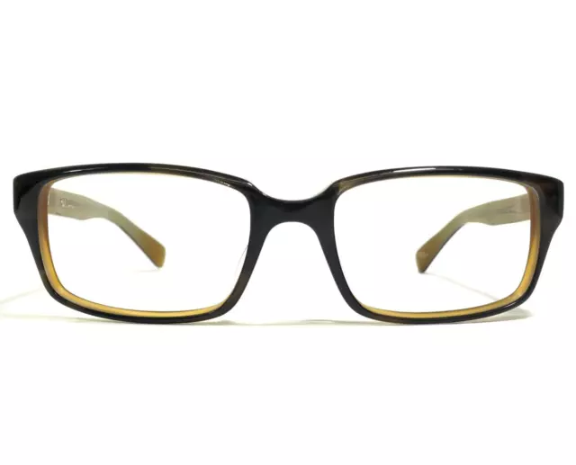 Paul Smith Eyeglasses Frames PS-436 BHGD Brown Horn Gold Rectangular 53-19-140