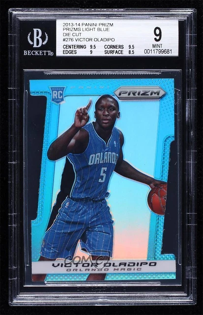 2013-14 Panini Prizm Light Blue Die-Cut /199 Victor Oladipo BGS 9 MINT Rookie RC
