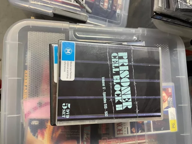 PRISONER CELL BLOCK H Volume 17 Episodes 513-532 Region 0 DVD 5 Disc Set vgc