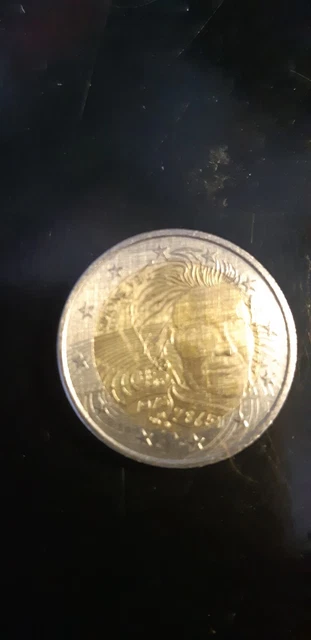 Pièce De 2 Euros SIMONE VEIL Rare