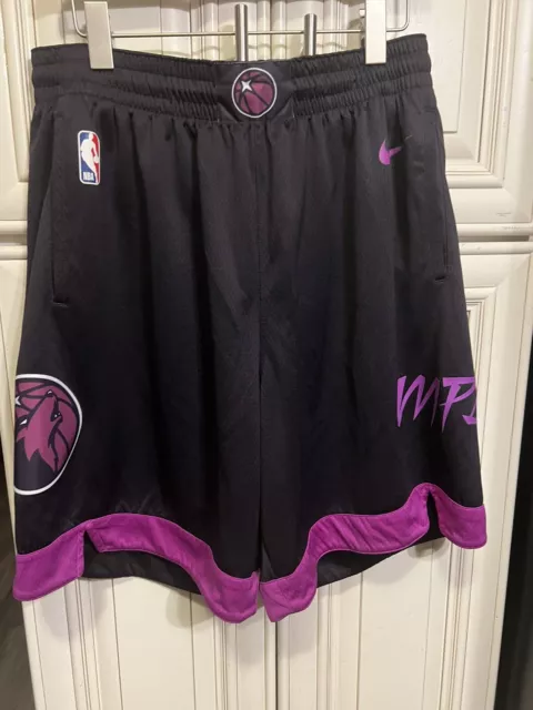 Nike NBA Minnesota Timberwolves Wiggins Prince Purple Rain Shirt S