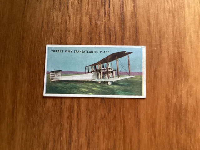 AMALGAMATED PRESS CHAMPION FAMOUS AIRCRAFT No 15 Vickers Vinyl