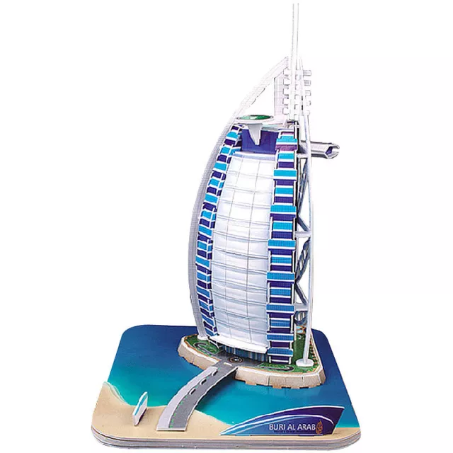 Playtastic Faszinierendes 3D-Puzzle "Burj al Arab Dubai", 44 Puzzle-Teile