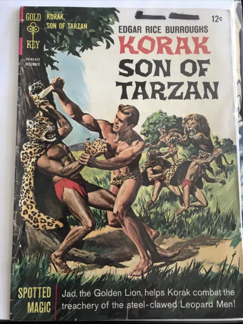 Korak Son of Tarzan Gold Key Comics As pictured