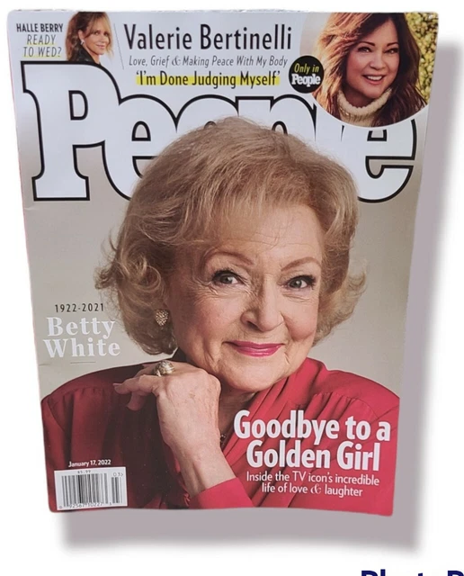 PEOPLE MAGAZINE JANUARY 17 2022 Betty White 19222021 Tribute To A