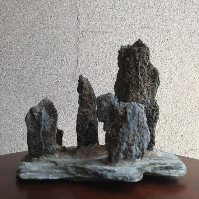 Japanese Bonsai Viewing Stone Suiseki Natural Garden