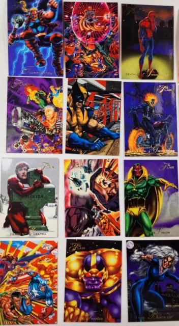 1994 Flair Marvel Comics Annual Universe Trading Card Singles U Pick