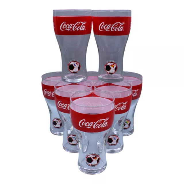 Coca Cola Sammel-Glas Auswahl Fußball WM 2014 | Gläser, FIFA, Brasilien, Brasil