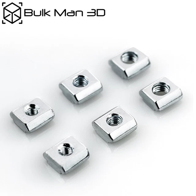SLIDING T NUT M3 M4 M5 M6 M8 M10 3D Print Aluminum Profile Extrusion