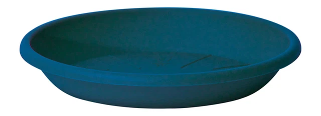 Untersetzer 20 cm rund in Petrol Blau fuer Blumentopf Topf Blumentopfuntersetzer