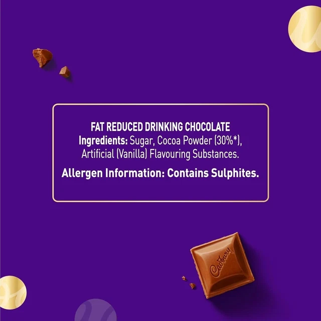 CADBURY HOT CHOCOLATE Drink Powder Mix, 200g free shipping £16.90