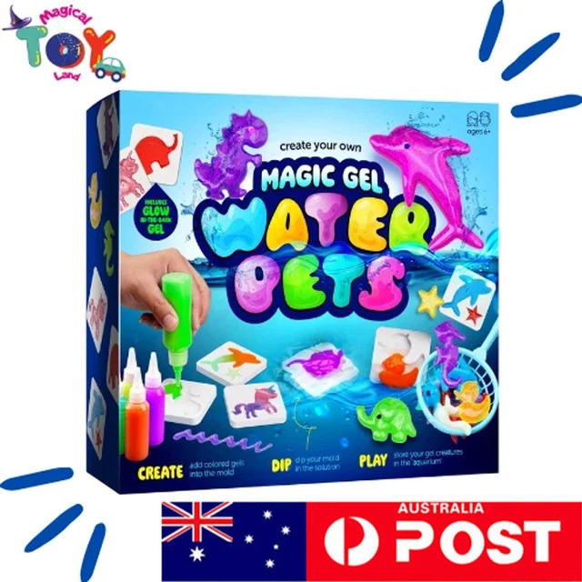 AQUA FAIRY WATER Gel Kit for Kids - Magic Elf Toy Kits - Craft for Kid ...
