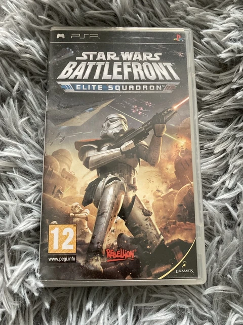 PSP Star Wars Battlefront Elite Squadron game