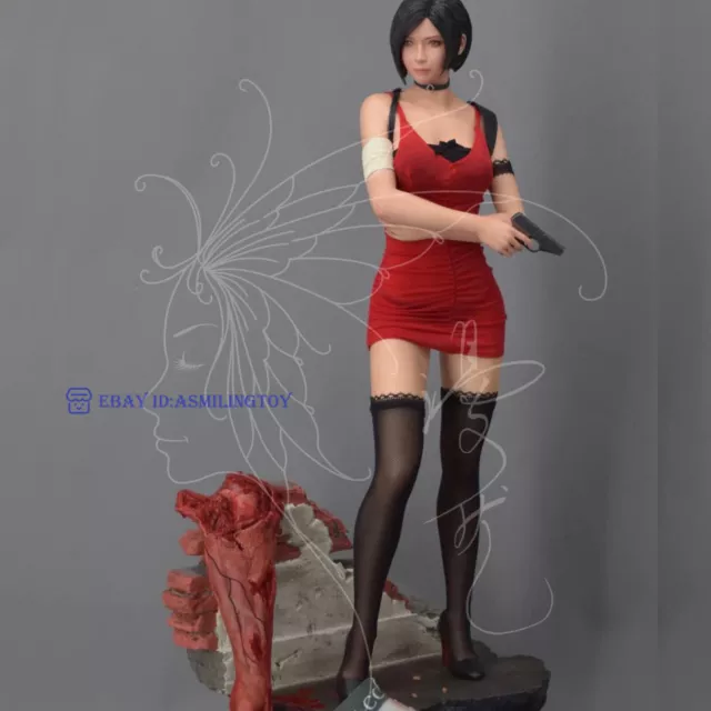 Resident Evil Ada Wong 1/4 Resin Figure Model GLS007 Statue Green Leaf In  Stock