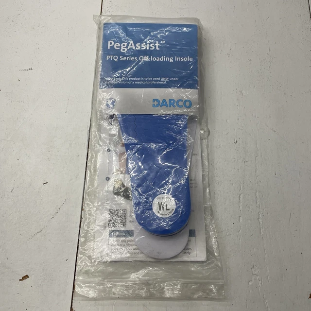 Plantilla de descarga Draco Peg Assist para mujer L 8.5 - 10 NUEVA