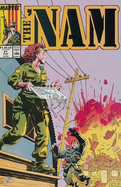 Nam, The #21 VF; Marvel | Vietnam War comic - we combine shipping