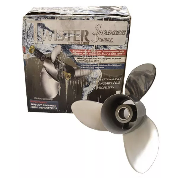 Michigan Wheel Twister Boat Propeller 223036 | Universal LH 14 5/8 x 23P Michigan Wheel Twister Boat Propeller 223036 | Universal LH 14 5/8 x 23P