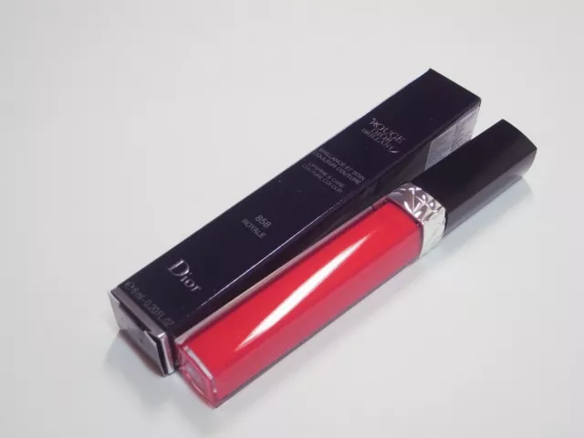 Dior Rouge Brillant Lipshine & Care #858 Royale