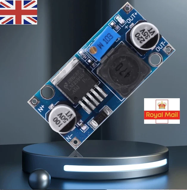 LM2596 DC-DC BUCK Converter Step Down Adjustable Power Supply Module £2