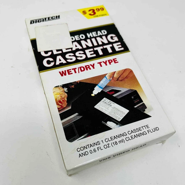 Digitech Video HEad Cleaning Cassette Wet / Dry Type