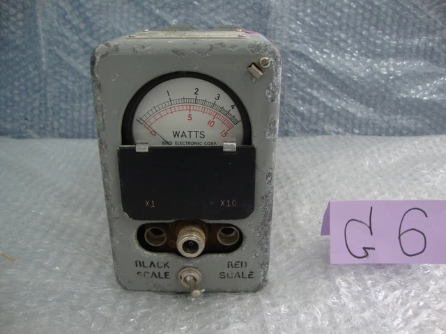BIRD 6154 TERMALINE Wattmeter $158.00 - PicClick