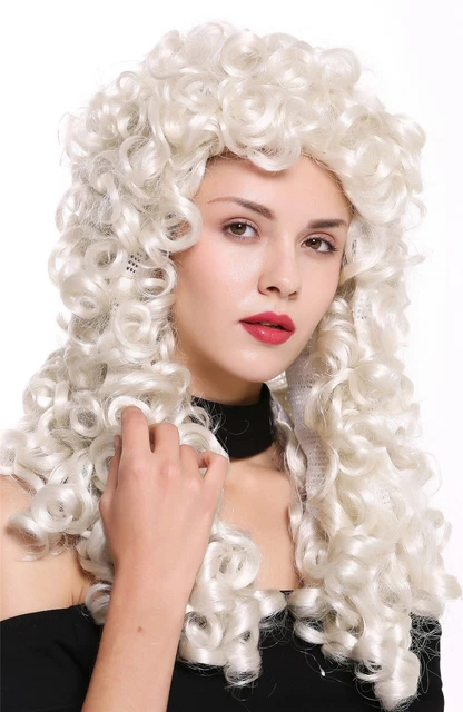 Perruque Courte Femme/homme - Raie Blonde 1264-15 - Longueur 25 Cm - Ondulée - Synthétique - Marque Wig Me Up